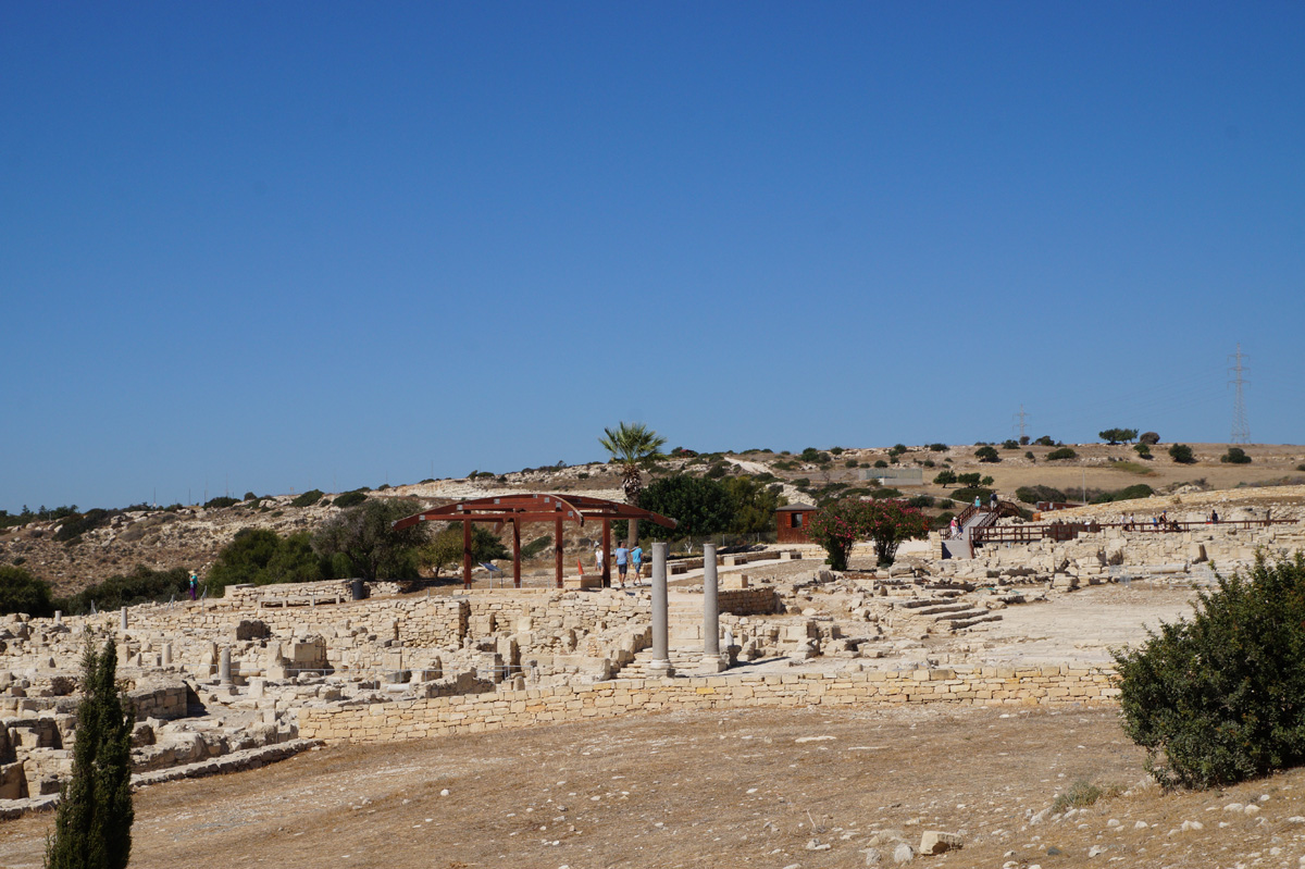 Древний город Курион. Лимассол, Кипр, осень 2017