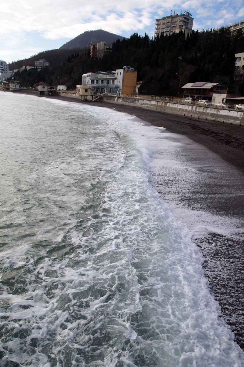 Алушта, Крым, зима 2018