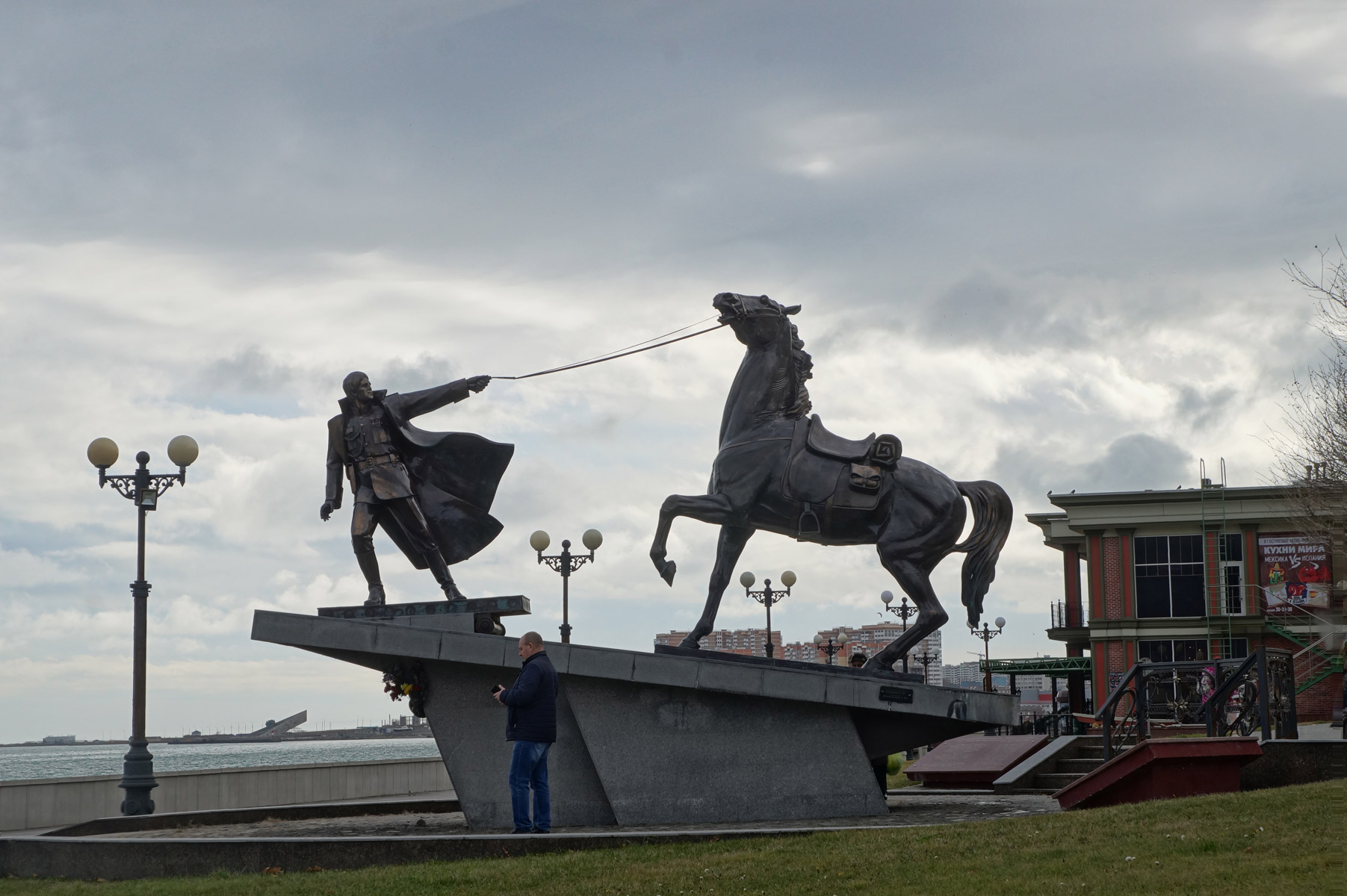 Краснодарский край, Новороссийск, зима 2019