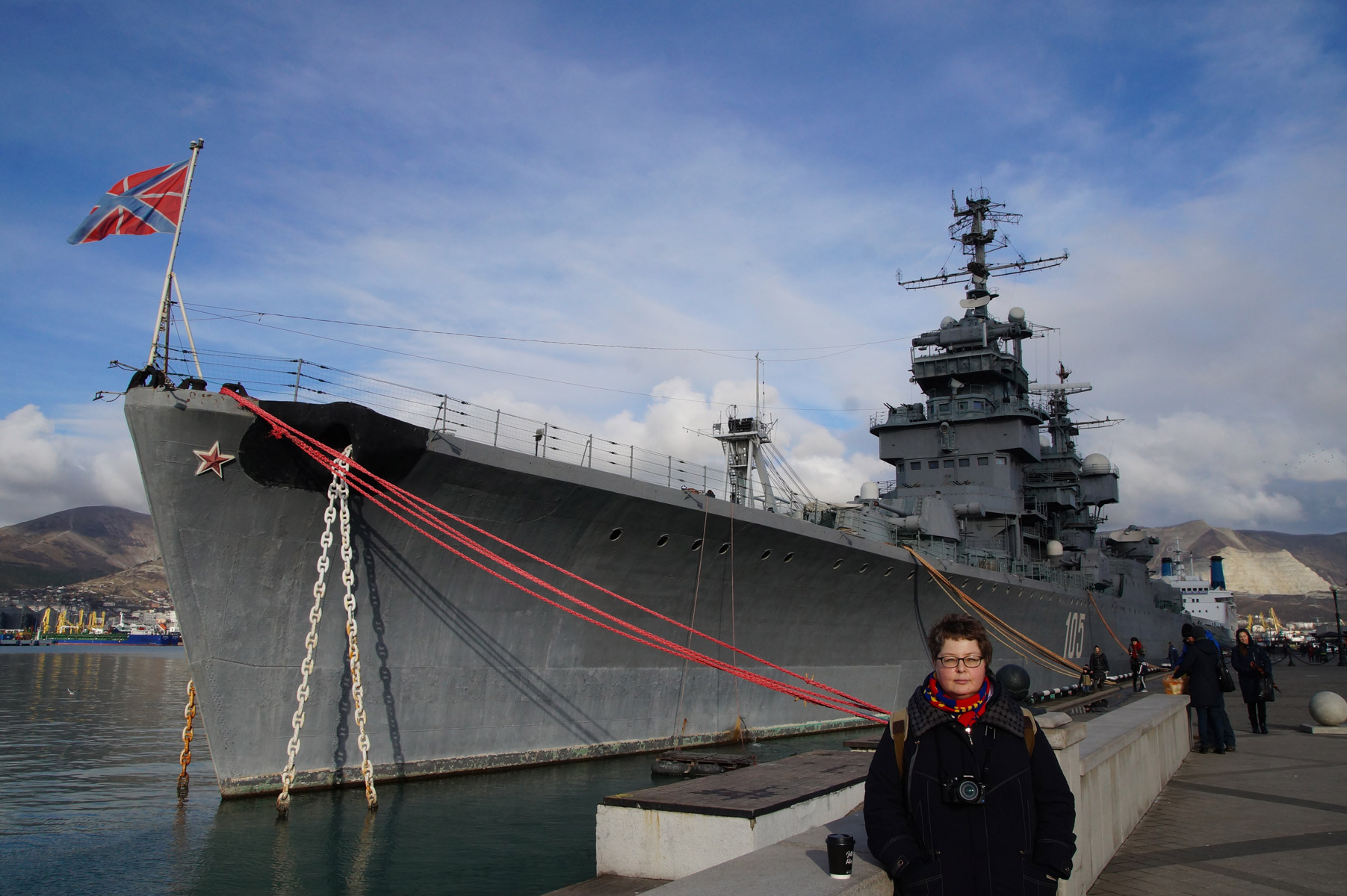 Краснодарский край, Новороссийск, зима 2019